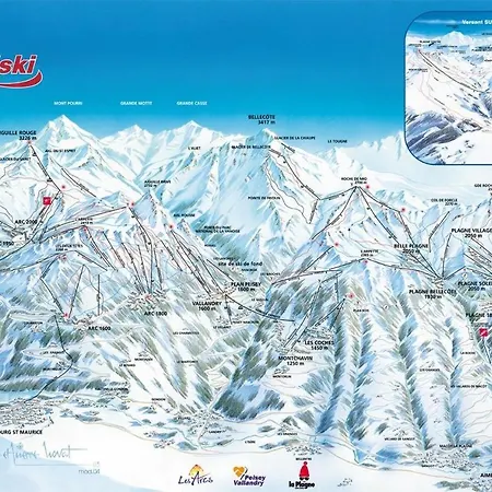 5 P Les Arcs 2000 Pieds Des *